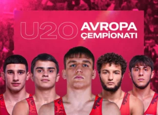 Azərbaycan güləşçiləri Skopyedə keçirilən U-20 Avropa çempionatını 5 medalla başa vurublar
