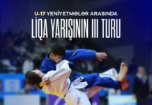 Cüdo üzrə yeniyetmələr arasında Liqa yarışının III turu keçiriləcək