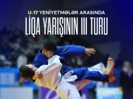 Cüdo üzrə yeniyetmələr arasında Liqa yarışının III turu keçiriləcək