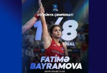 Dünya çempionatı: Fatimə Bayramova ikinci görüşünü də qələbə ilə başa vurub