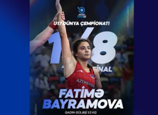 Dünya çempionatı: Fatimə Bayramova ikinci görüşünü də qələbə ilə başa vurub