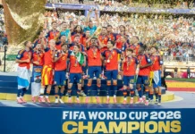 İspaniya tarixində ikinci dəfə dünya çempionu adını qazandı