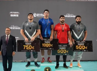 Azərbaycanın dörd güləşçisi Türkiyədəki beynəlxalq turnirdə medal əldə edib