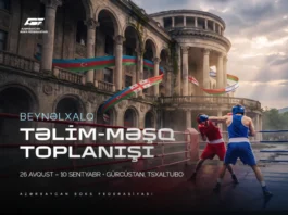 Kişi boksçulardan ibarət millimiz Gürcüstanda təlim-məşq toplanışı keçəcək