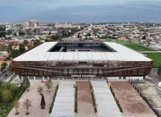 Gəncə şəhər stadionu UEFA-nın 4-cü kateqoriyasına layiq görülüb