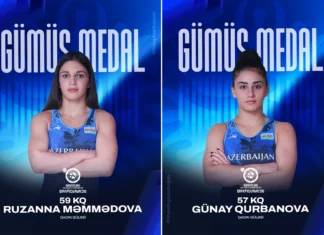 Dünya çempionatı: Azərbaycanın iki qadın güləşçisi gümüş medal əldə etdi