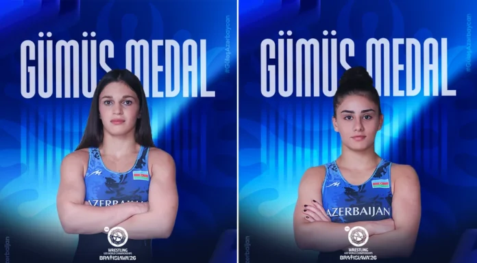 Dünya çempionatı: Azərbaycanın iki qadın güləşçisi gümüş medal əldə etdi