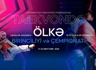 Bakıda taekvando üzrə ölkə çempionatı keçiriləcək