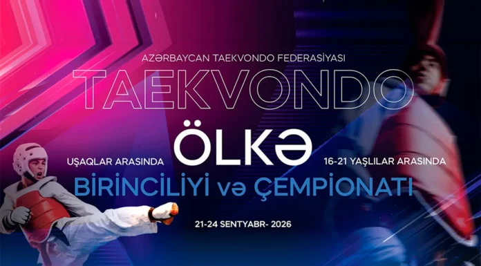 Bakıda taekvando üzrə ölkə çempionatı keçiriləcək