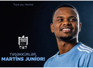 Junior Martins “Zirə”ni Kamboca klubuna dəyişdi