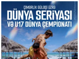 Bakıda çimərlik güləşi üzrə U-17 dünya çempionatı və Dünya Seriyasının IV mərhələsi keçiriləcək