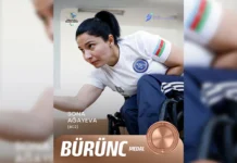 Bocciaçı Sona Ağayevadan tarixi göstərici