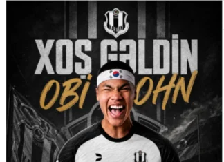 “Karvan-Yevlax” heyətini koreyalı futbolçu Onyeka Obijohn ilə gücləndirib