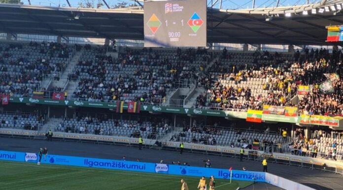 UEFA Millətlər Liqası: Azərbaycan millisi səfərdə Litva ilə heç-heçə edib