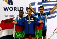 Usta ağırlıqqaldıranlarımız dünya çempionatında 2 qızıl, 1 gümüş medal qazanıblar