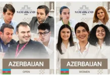 Ümumdünya Şahmat Olimpiadası start götürür