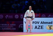Əhməd Yusifov dünya çempionatında 1/4 finala yüksəlib