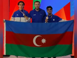 Batut gimnastlarımız Dünya Kubokunda bürünc medal qazanıblar